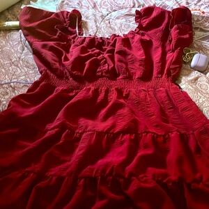 Bonito vestido nunca usado como marrón